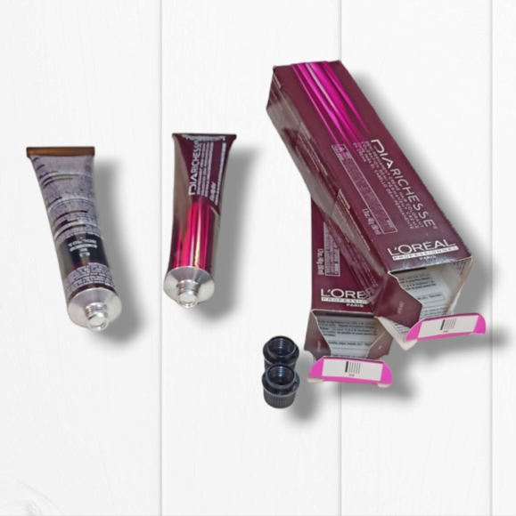 L'Oreal Professionnel DIARichesse 2 Tubes Ammonia-Free 6.3/6G Gingerbread - Picture 11 of 16